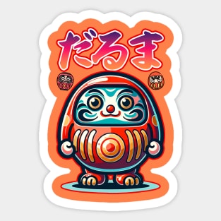 Daruma Sticker